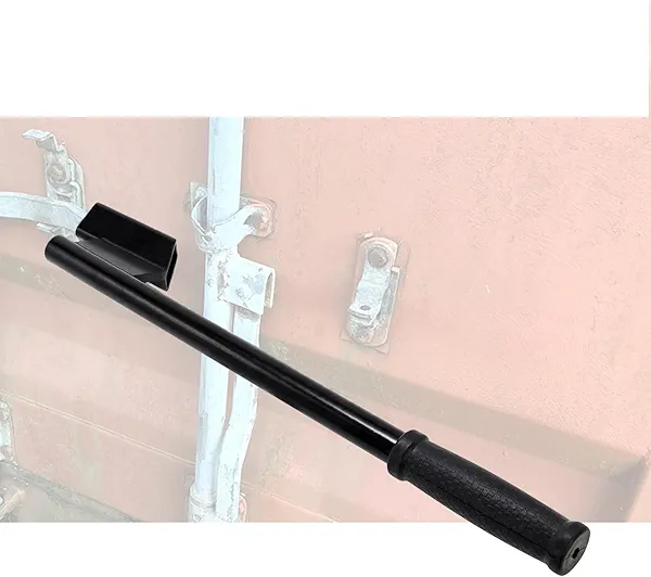 QZATTCAEN Heavy-Duty Container Door Leverage Tool Enhanced Persuader Bar with Ergonomic Design - FBA Compliant Leverage Bar for Opening/Closing Standardized Shipping Container Doors‌-1 Pack