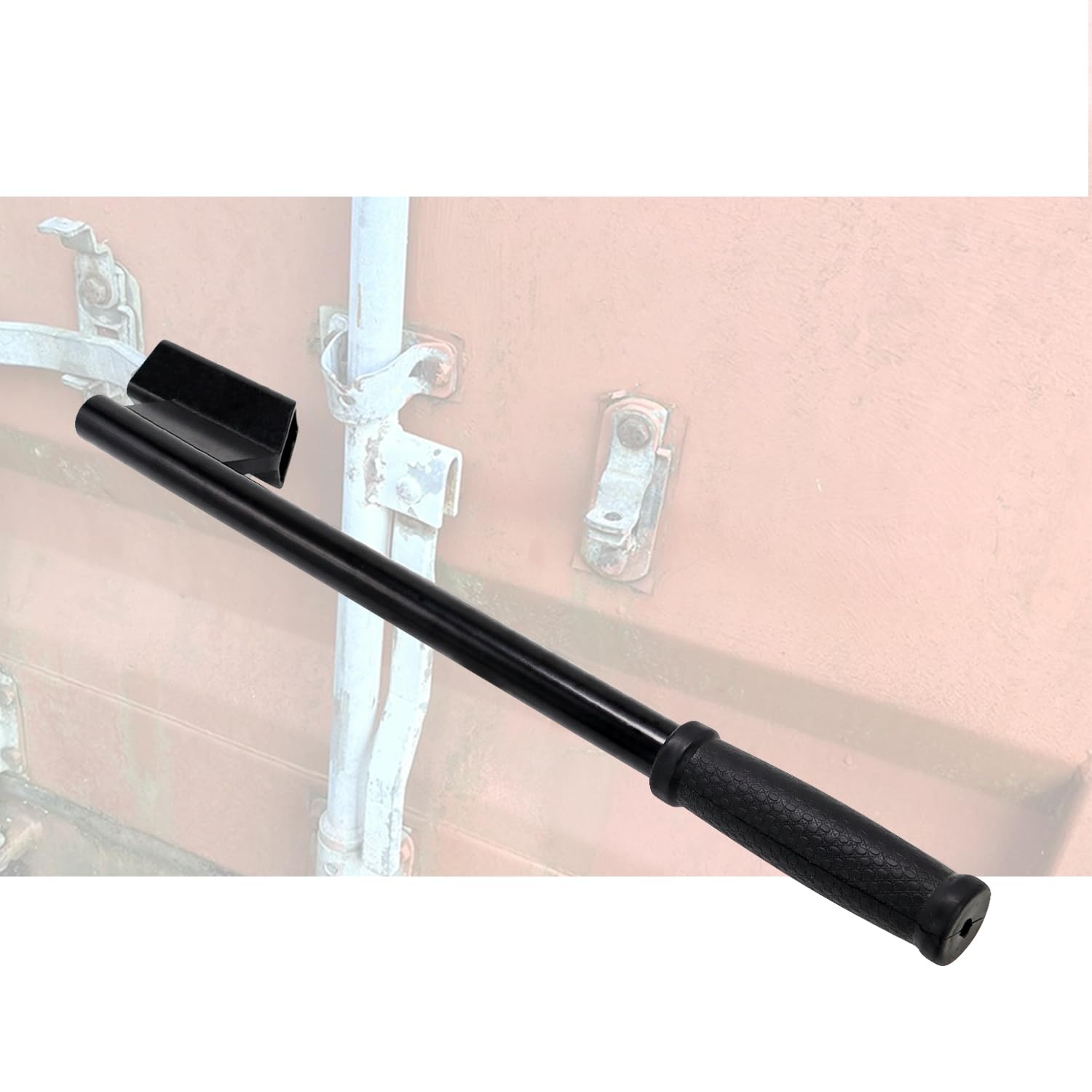 Photo 1 of QZATTCAEN Heavy-Duty Container Door Leverage Tool Enhanced Persuader Bar with Ergonomic Design - FBA Compliant Leverage Bar for Opening/Closing Standardized Shipping Container Doors?-1 Pack