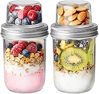 Vista 11 de ComSaf Minitarros mason, 4 onzas, 16 frascos de boca regular con tapas y bandas de sellado, pequeño, de vidrio, para especias, mermelada, miel