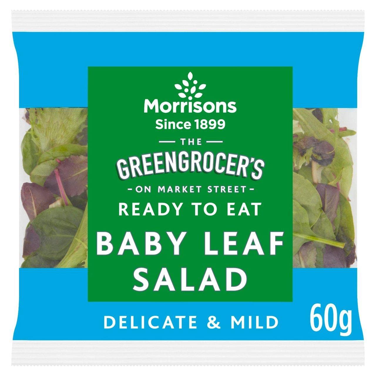 Morrisons The Greengrocer's On Market Street Baby Leaf Salad 60g