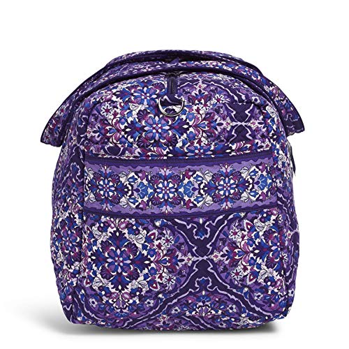 Vera Bradley Women's Signature Cotton Large Travel Duffel Travel Bag, Regal Rosette, One Size