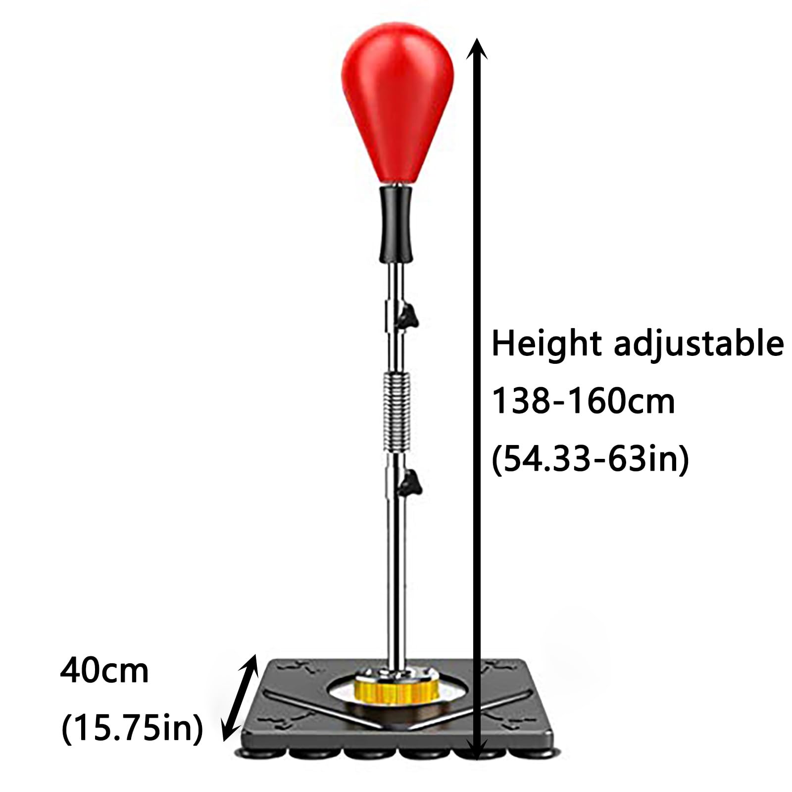 Boxball mit Ständer Steel Spring Solid Sphere Height Free Adjustment Boxball im Stehen Durable High Speed Rebound
