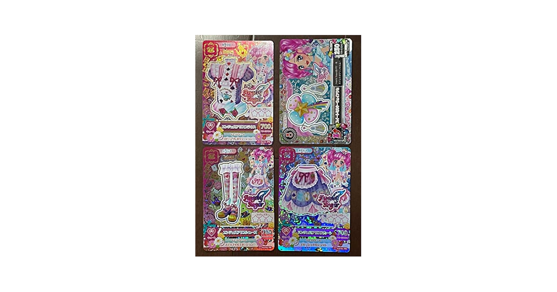 天羽まどか　2枚セット　【アイカツ】　映画特典フィルム アイカツ 映画 特典 カード 第3週目 天羽まどか 大空あかり