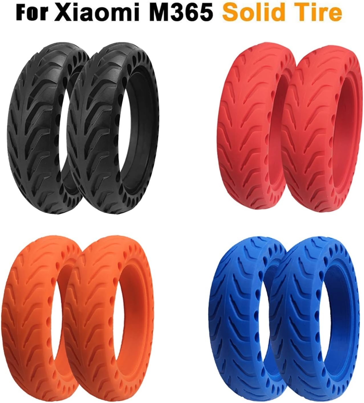 MCAVBVLKR(小さな店) Xiaomi電気スクーターソリッドタイヤ8.5 "