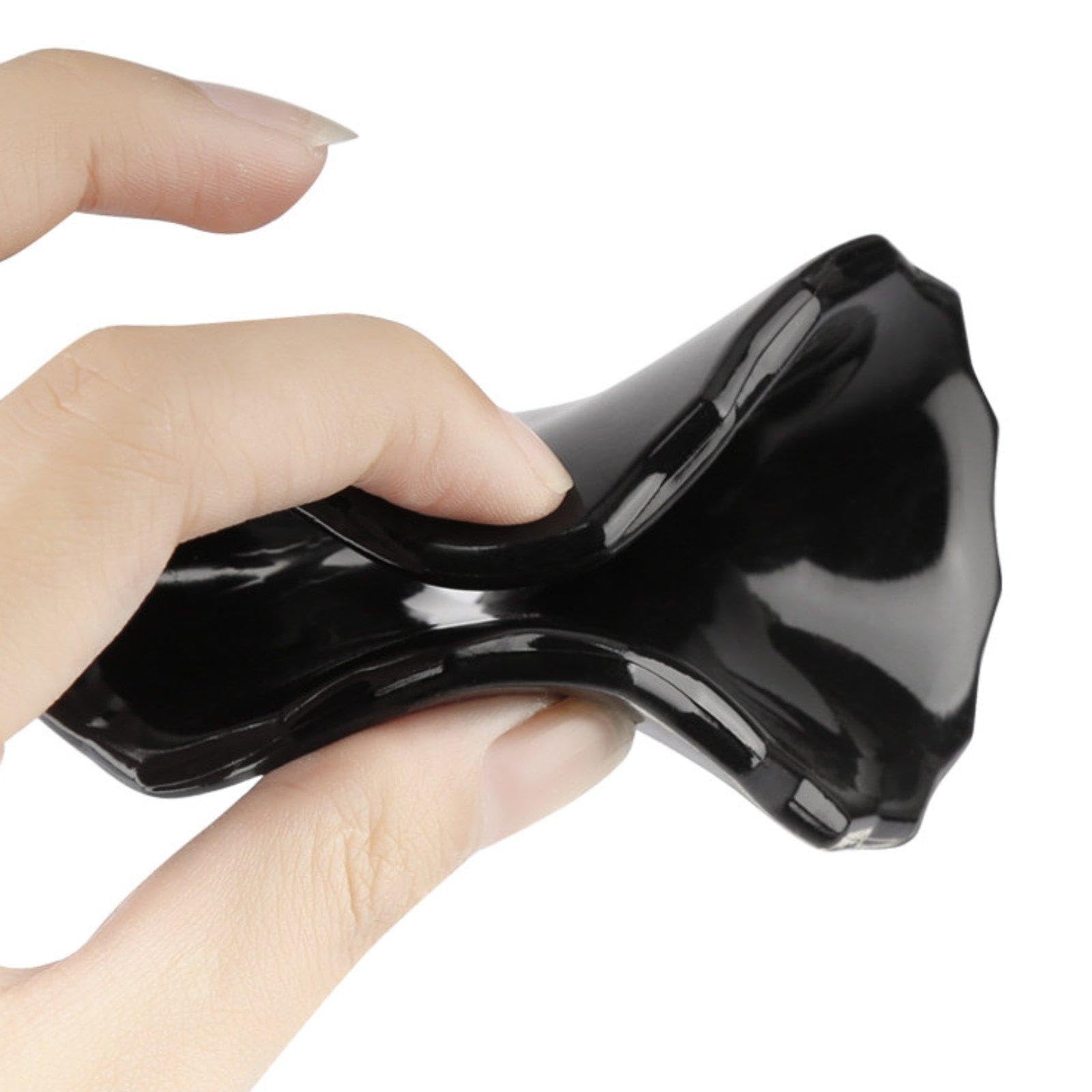 Protector Flexible de Silicona para Caballos, para Equitación, Uso Profesional, para Deportes Y Entrenamiento, 1 Par, Negro
