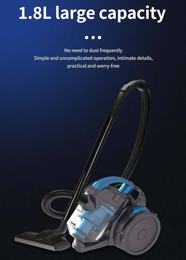 ⭐︎Quu⭐︎ QWAXTRIW Qwaxtriw Bagless Cylinder Vacuum Cleaner with 2000W