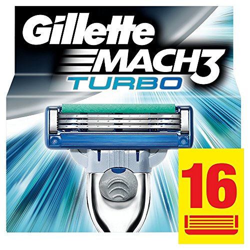 Preisvergleich Produktbild Gillette Mach3 Turbo Rasierklingen für Herren