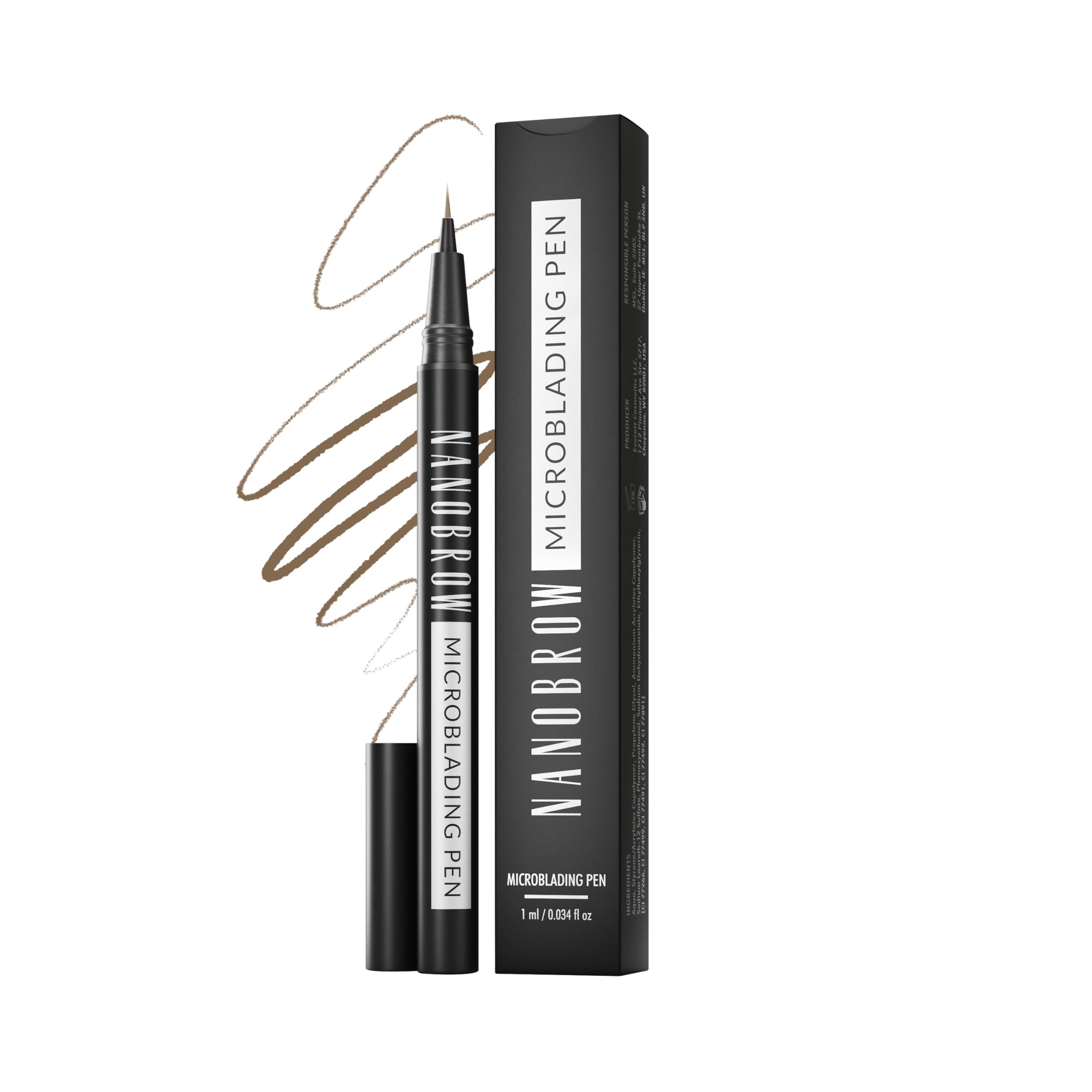 Nanobrow Brown Microblading Pen Warm 1Ml