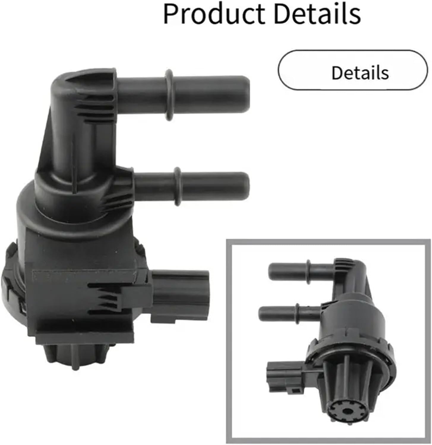 Carbon Canister Solenoid Valve 7U5Z-9C915-D Compatible With Lincoln,Compatible With Mercury 911-281 2M1144 CP555 CP645 PV510 Replacement Part