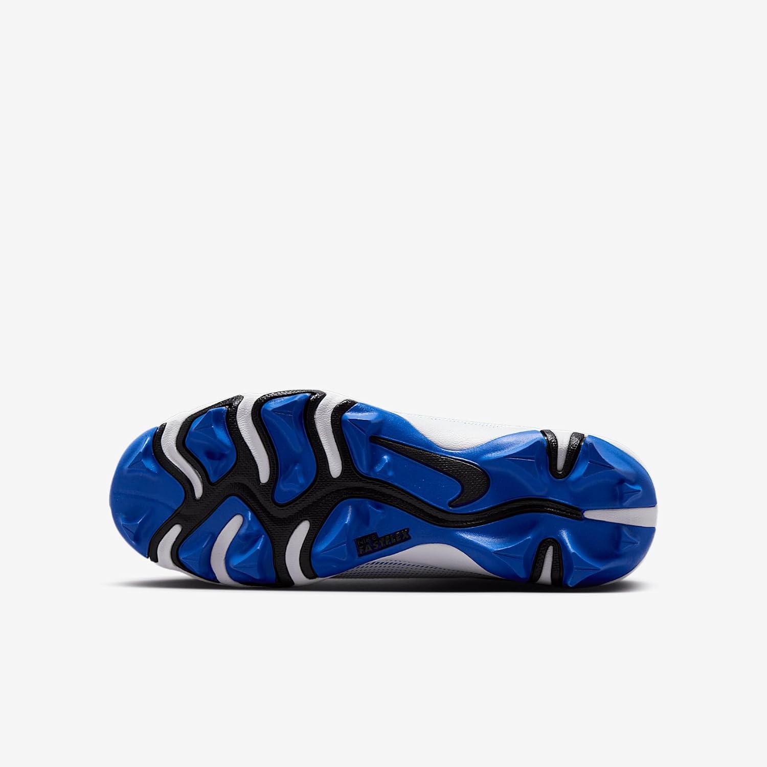 Nike Vapor Shark 3 Big Kids' Football Cleats (White/Racer Blue/Black)