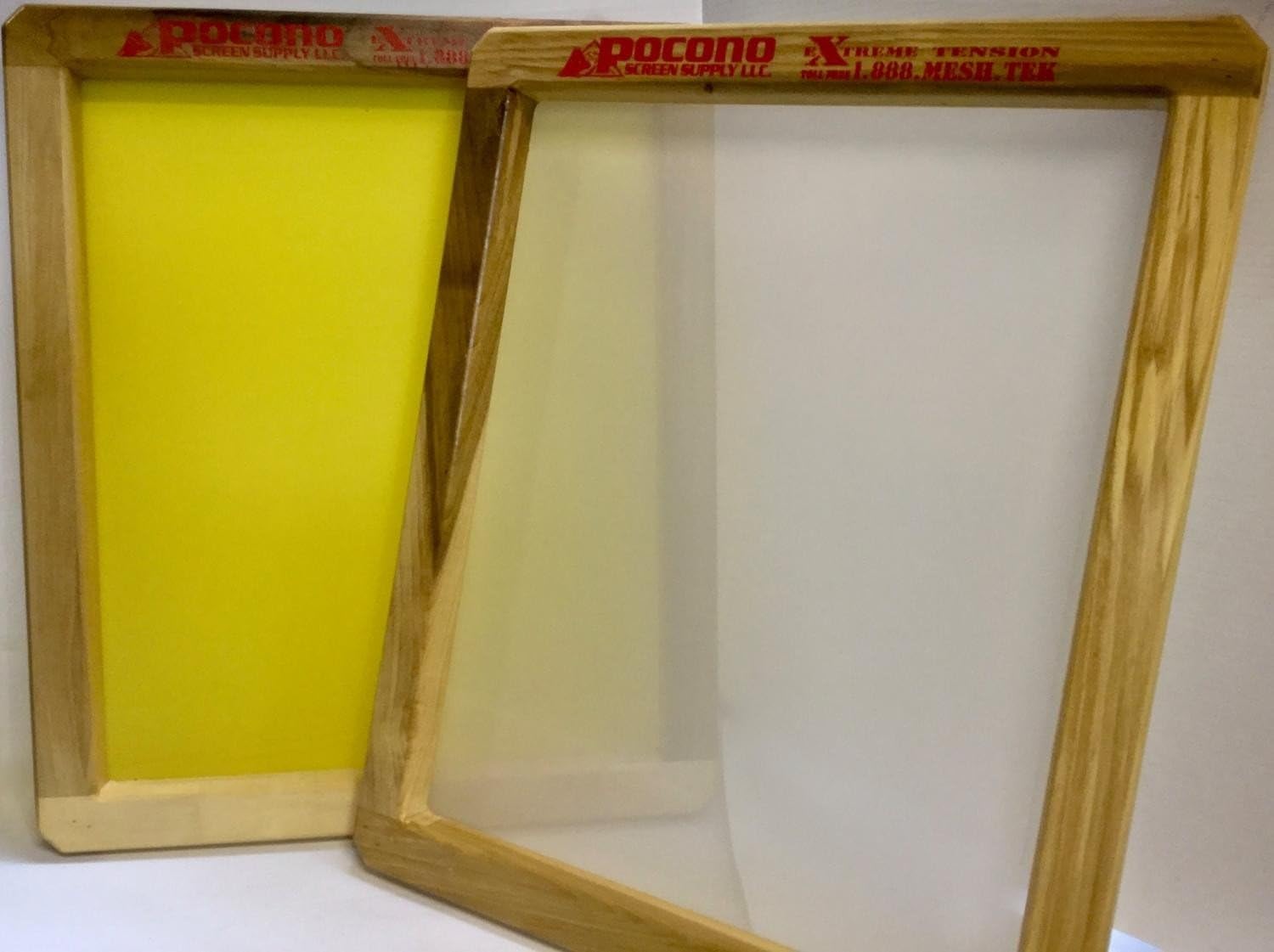 Pocono Screen Supply 18 X 20 Wooden Screen Printing Frame Two-Pack