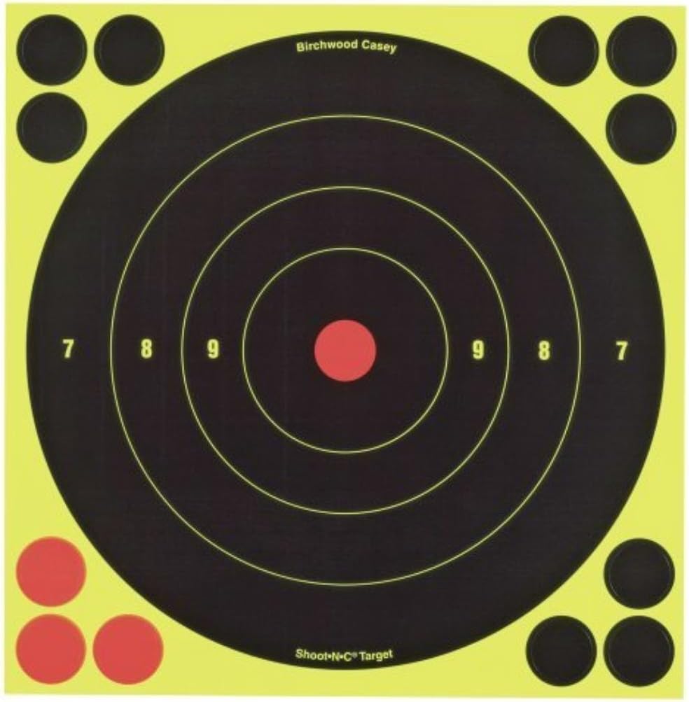 Birchwood Shoot -N-C Self Adhesive Bull's Eye (30) (8 inches)