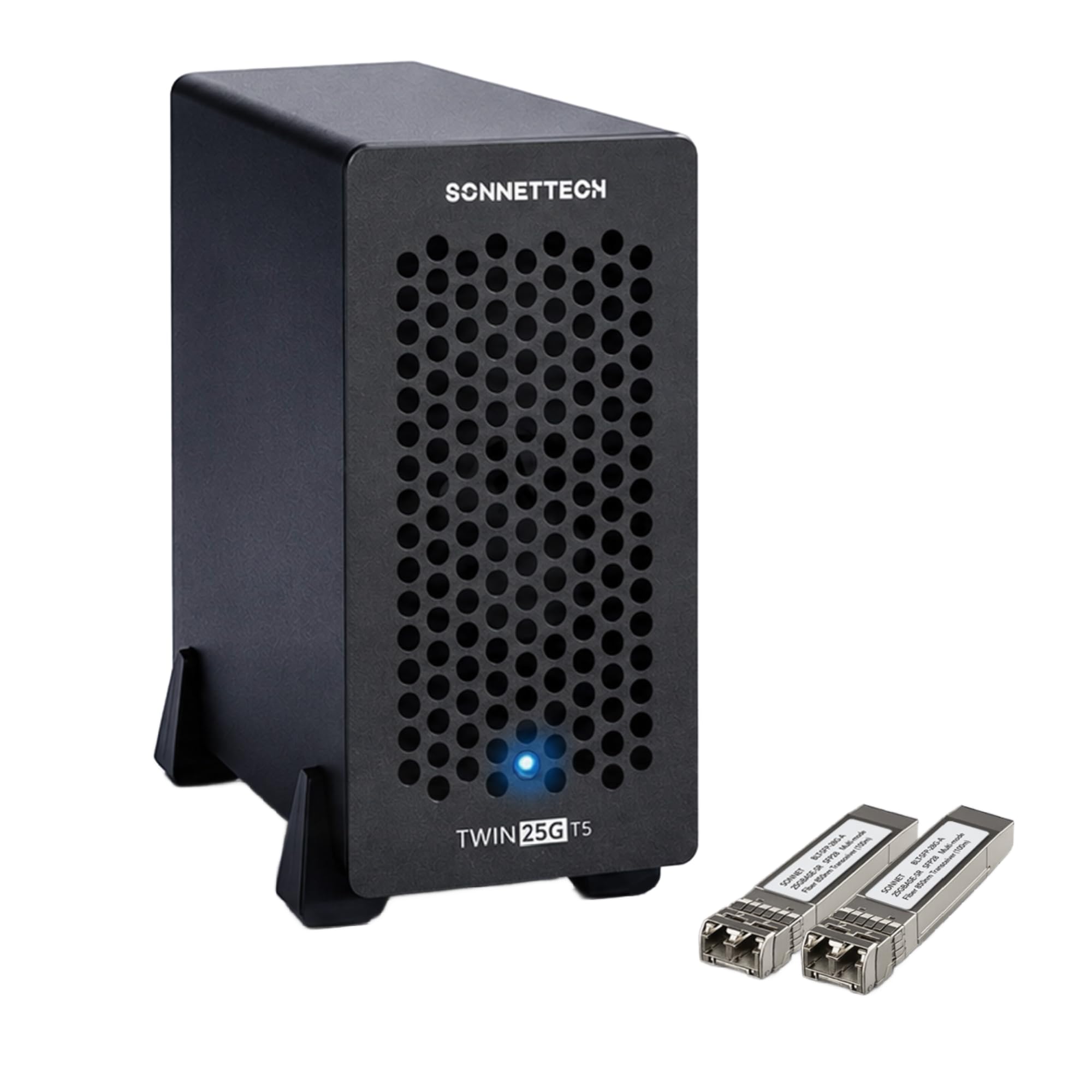 Sonnet Twin25G T5 Thunderbolt 5 Dual 25GbE SFP28 Network Adapter Mac USB4