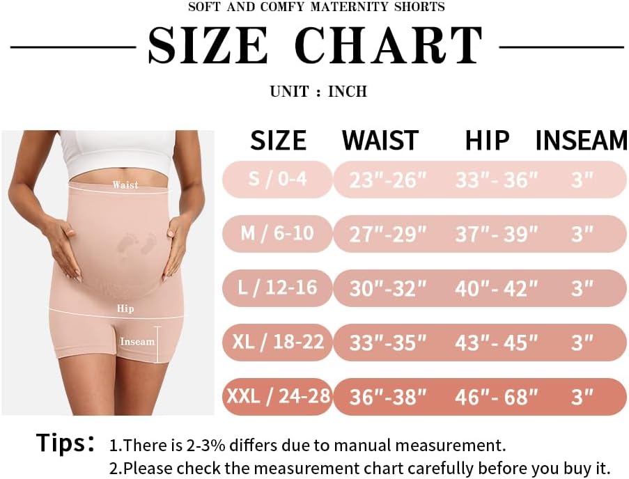 Maternity Shapewear Seamless Underwear Over Bump Pregnancy Shorts High Waist Panties Under Dress Belly Support - Image 6