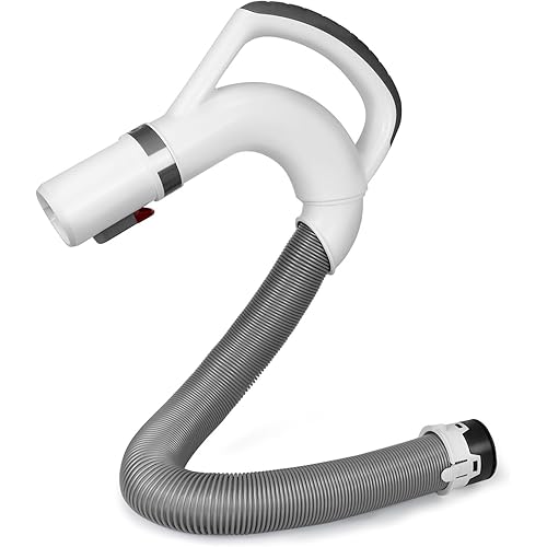 Upgraded Replacement Hose Handle for Shark NV370 NV358 NV357 NV356 NV355 UV440 NV391 Red NV360 Blue UV550 Gray, Navigator Lift Away Vacuum Clener, 153FFJ (White)