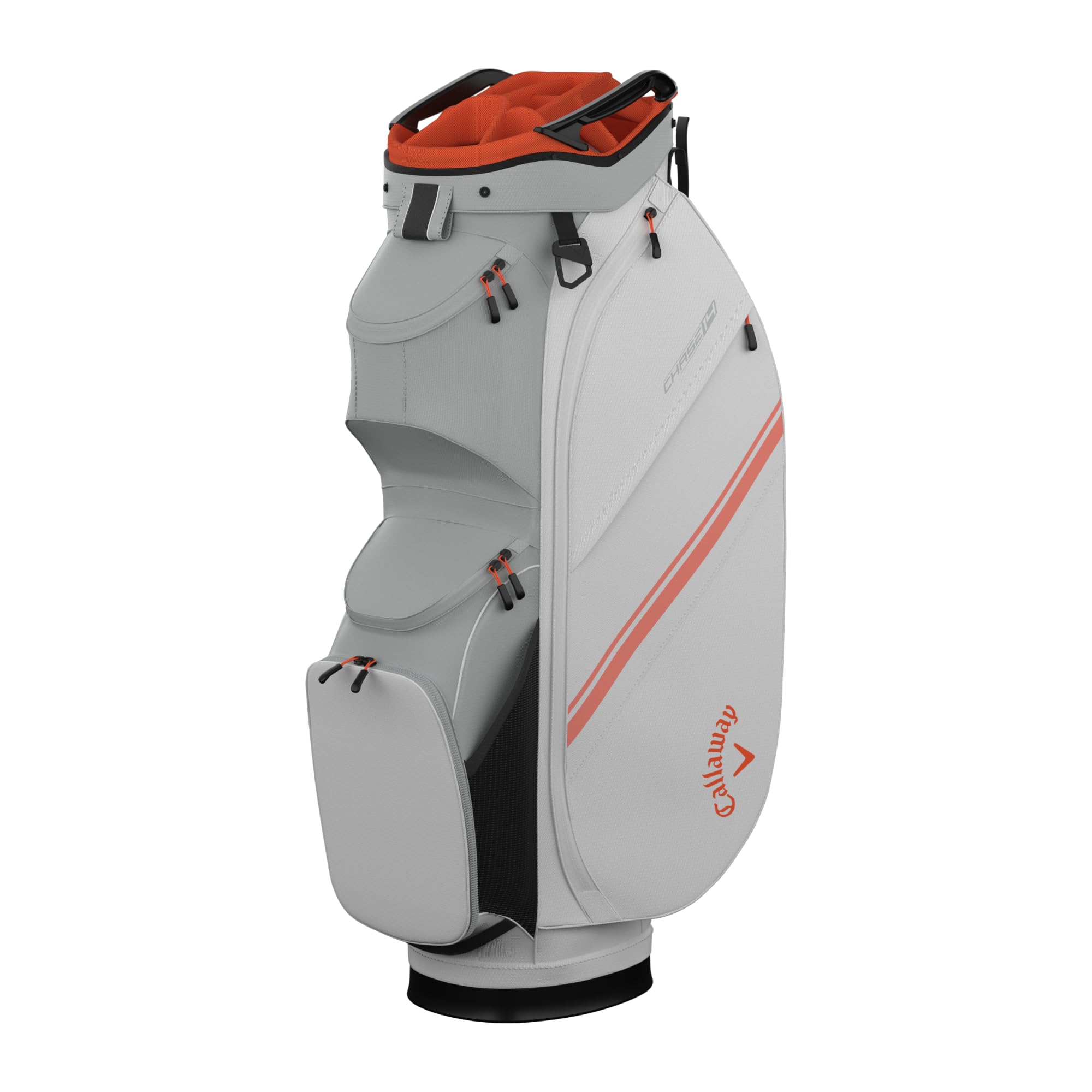 Callaway Golf Chase torba na 14 wózków, 2025, biały/srebrny/pomarańczowy