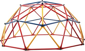 Children Climbing Frame, Universal Exercise Dome Climber, Monkey Bars, Play Center Outdoor Playground for Fun
