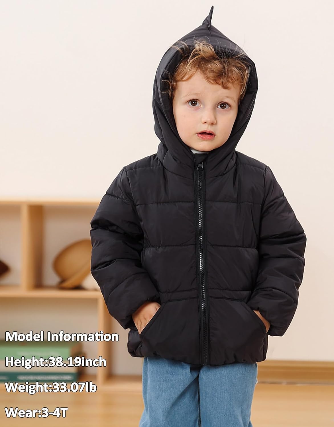 UNICOMIDEA Toddler Boys Girls Winter Coats Hooded Warm Puffer Jacket for Baby Outwear 6M-4T - Image 2
