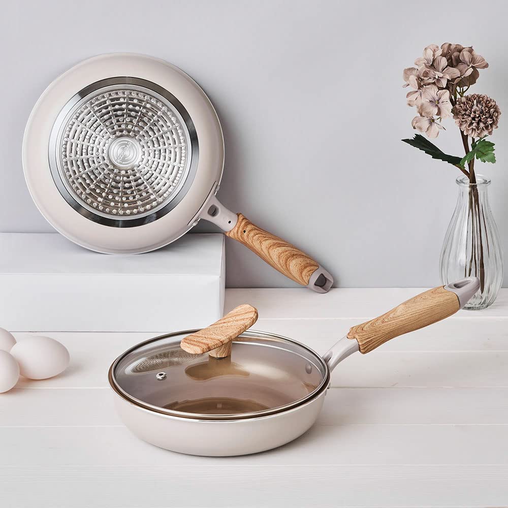 evercook フライパン 20cm 、26cm 2個　ガラス蓋セット Amazon.co.jp: エバークック フライパンセット 2点セット IH対応 20