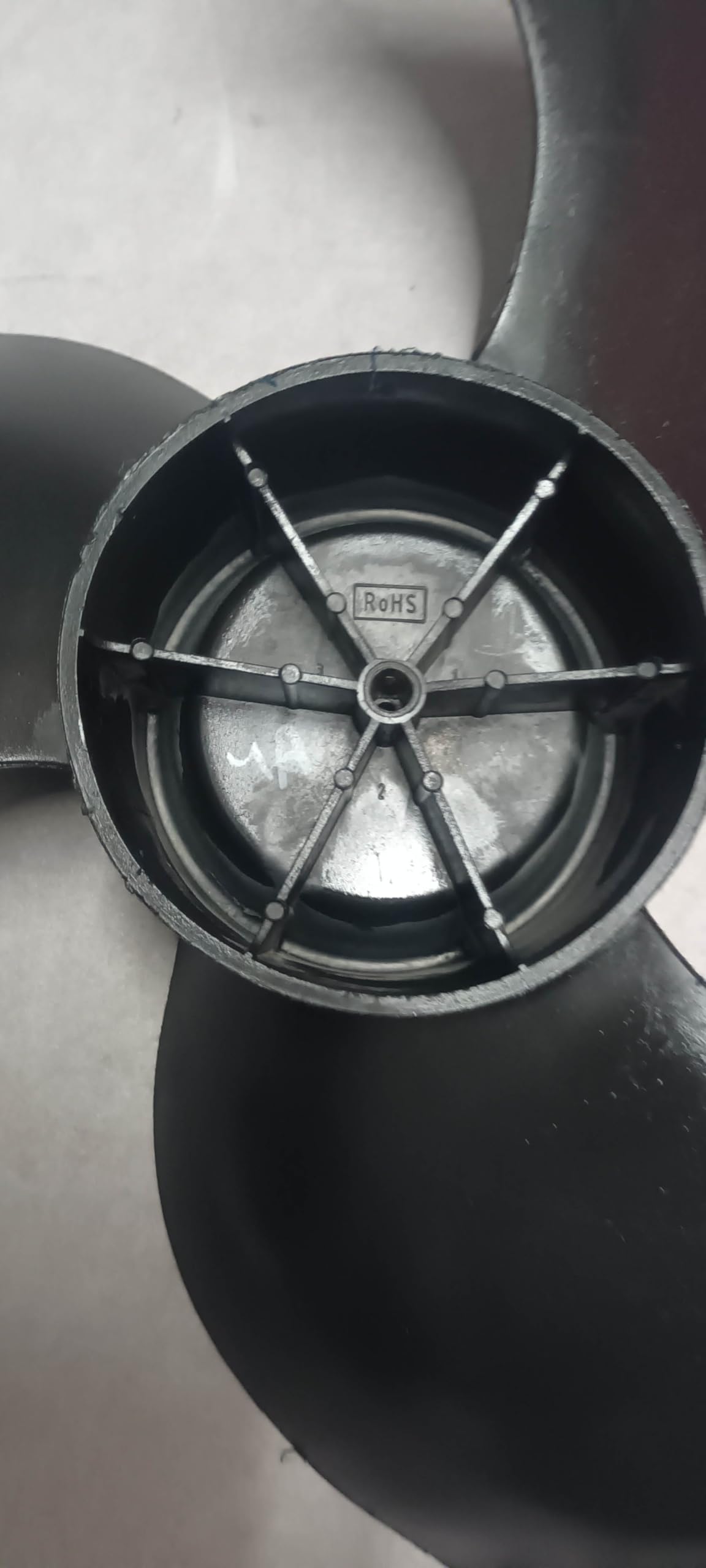 3 Leaf Air Conditioners Fan Blade Black Colour 21. inch Hole Dia:15mm 00-9 Big Size 3