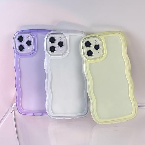 Miniatura 3 de Funda transparente compatible con iPhone 11 Pro, bonita funda delgada de silicona suave, antiarañazos, a prueba de golpes, para mujeres y niñas,