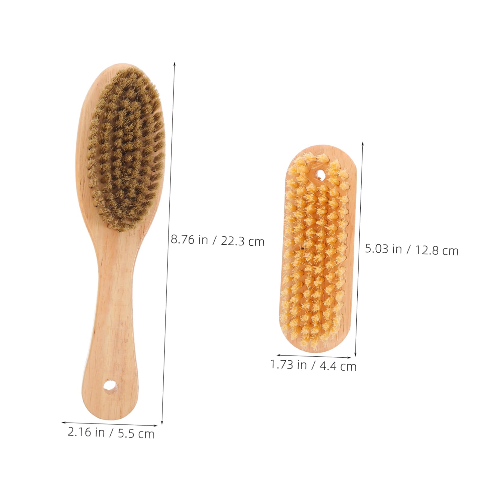 Hemoton Beach Outing Essential 2pcs Brush for Efficient Sand Cleaning Ideal for