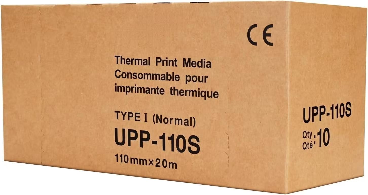 Ultrasuoni Carta UPP-110S Ultrasuono Film/Media 10 Rotoli, Tipo I Stampa Termica Film/Media