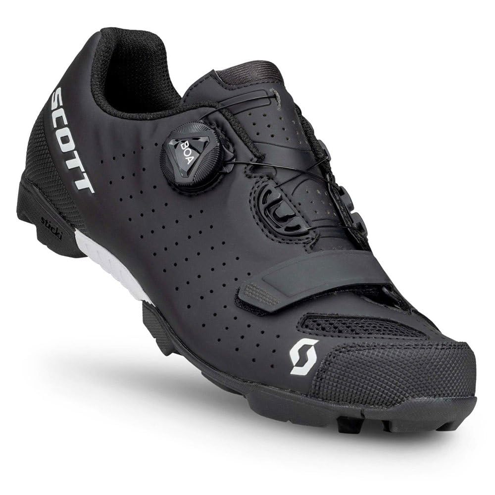 Scott MTB Future Pro Boa Kinder Fahrrad Schuhe schwarz/weiß 2024: Größe: 39
