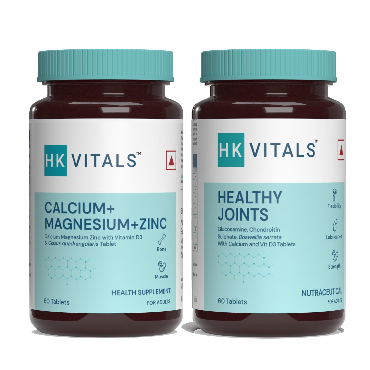HealthKart hk vitals Calcium Magnesium & Zinc Tablets & Joint Support Tablets (60 Tablets Each) Combo Pack|For Joint Support & Bone Health (B0B5TF9SV8) Amazon Price History, Amazon Price Tracker