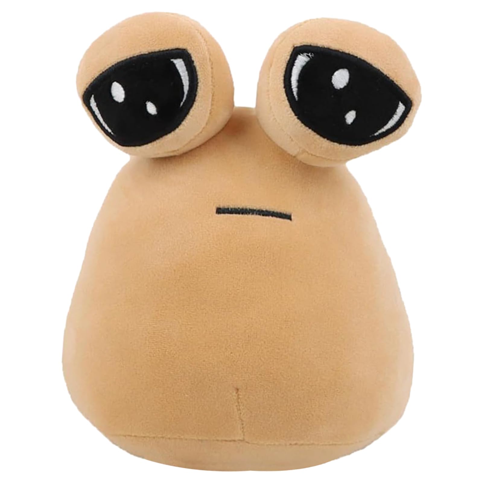 LYNBLY Peluche De Alien, 22 cm Alien Pou Juguete de Peluche, Kawaii Relleno De Animales De Peluche Juguete, POU Peluches for Niños Niñas Niños Regalos de Cumpleaños (Extraterrestre de Ojos Grandes)