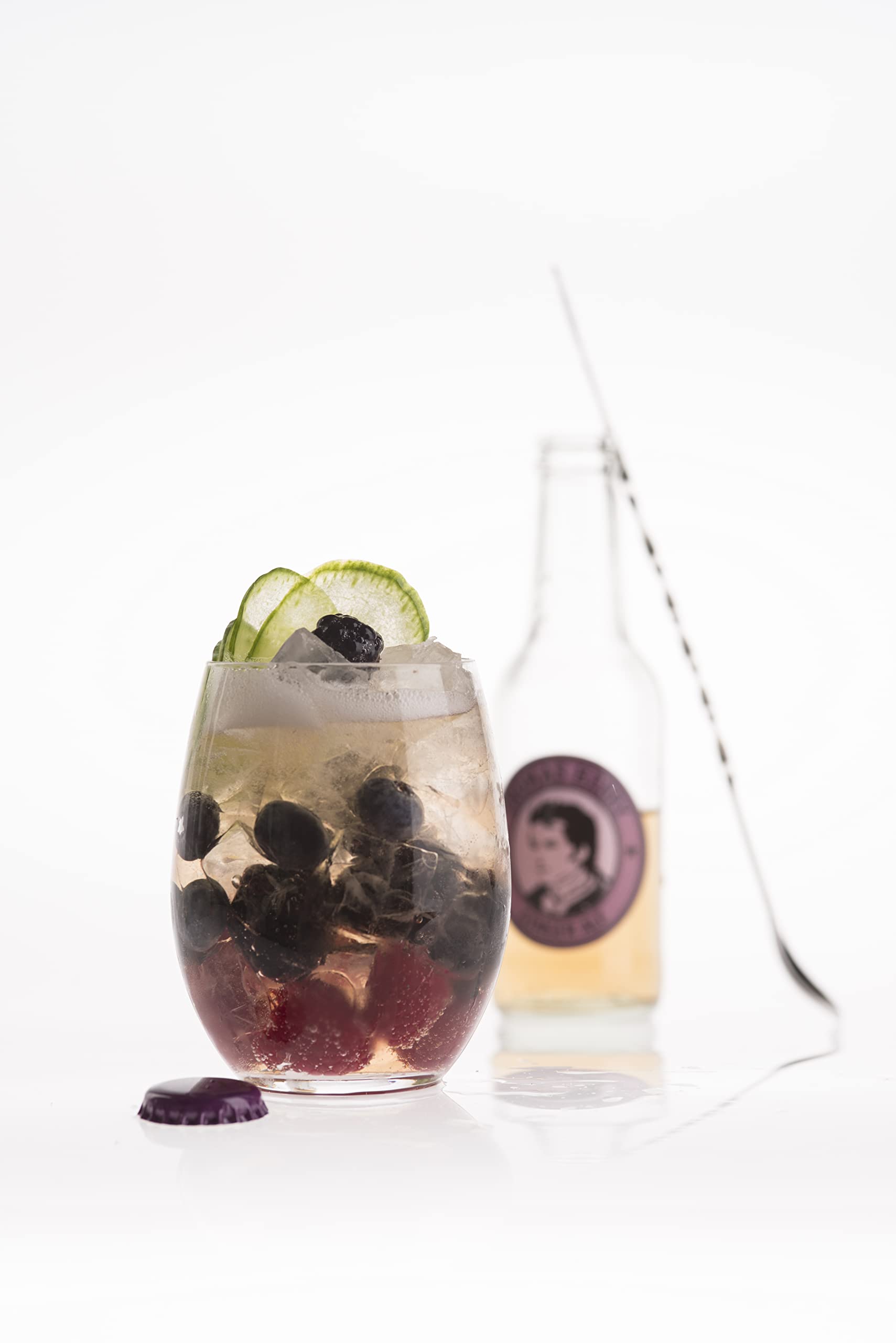 Thomas Henry Ginger Ale - besonders würzig - (3 x 4 x 0,2 l Glas MW) 3er Set Ingwerlimonade zum Mixen deiner Longdrinks und Cocktails mit Whisky, Rum & Co.