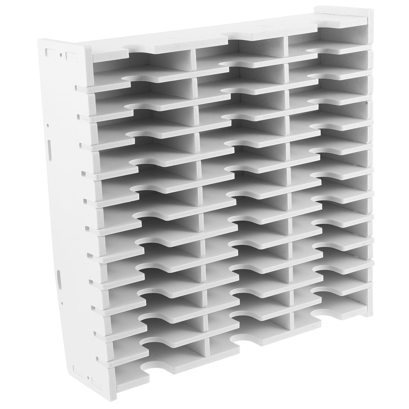 LABRIMP Scatola Porta CD in Pvc Bianco per Dischi, Organizer Efficiente per Protezione da Urti e Schiacciamenti, come Regalo per Conservare CD e Dvd