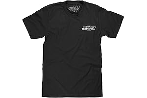 Men's Faded Chevrolet Car Logo Shirt: Chevy Wear for a Nostalgic Touch