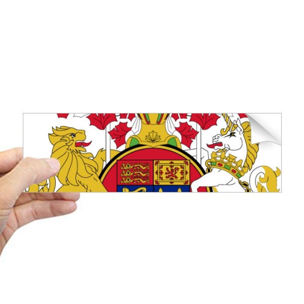 Sticker Canada rectangulaire anti-UV décoration de fenêtre motif camp nature