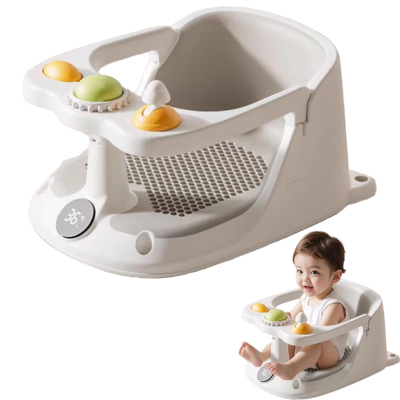 Asiento De Bañera Infantil Silla De Bañera Segura Que Ayuda A Sentar A Los