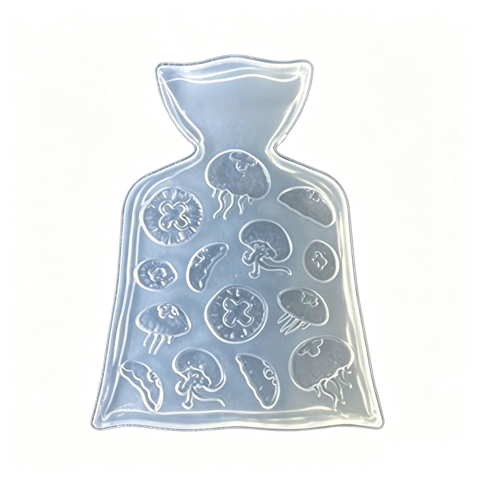Ljmyy Creative Jellyfish Silicone Mold For Crafting Keychain Accessories Clear And Sturdy Handmade Jewelry Supplies