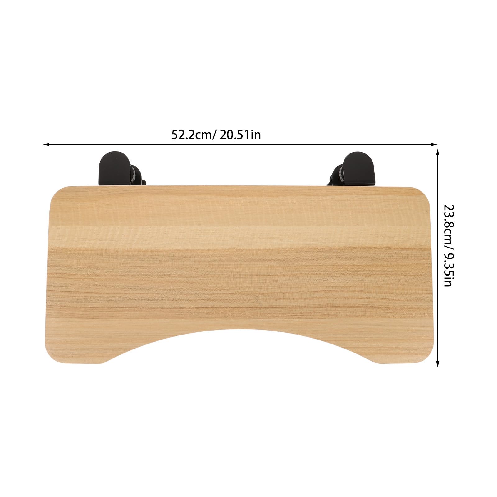 NUOBESTY Vassoio estensibile per scrivania: vassoio ergonomico per mouse - ripiano di estensione per scrivania - bracciolo estensibile per postazione di lavoro, accessori per ufficio domestico