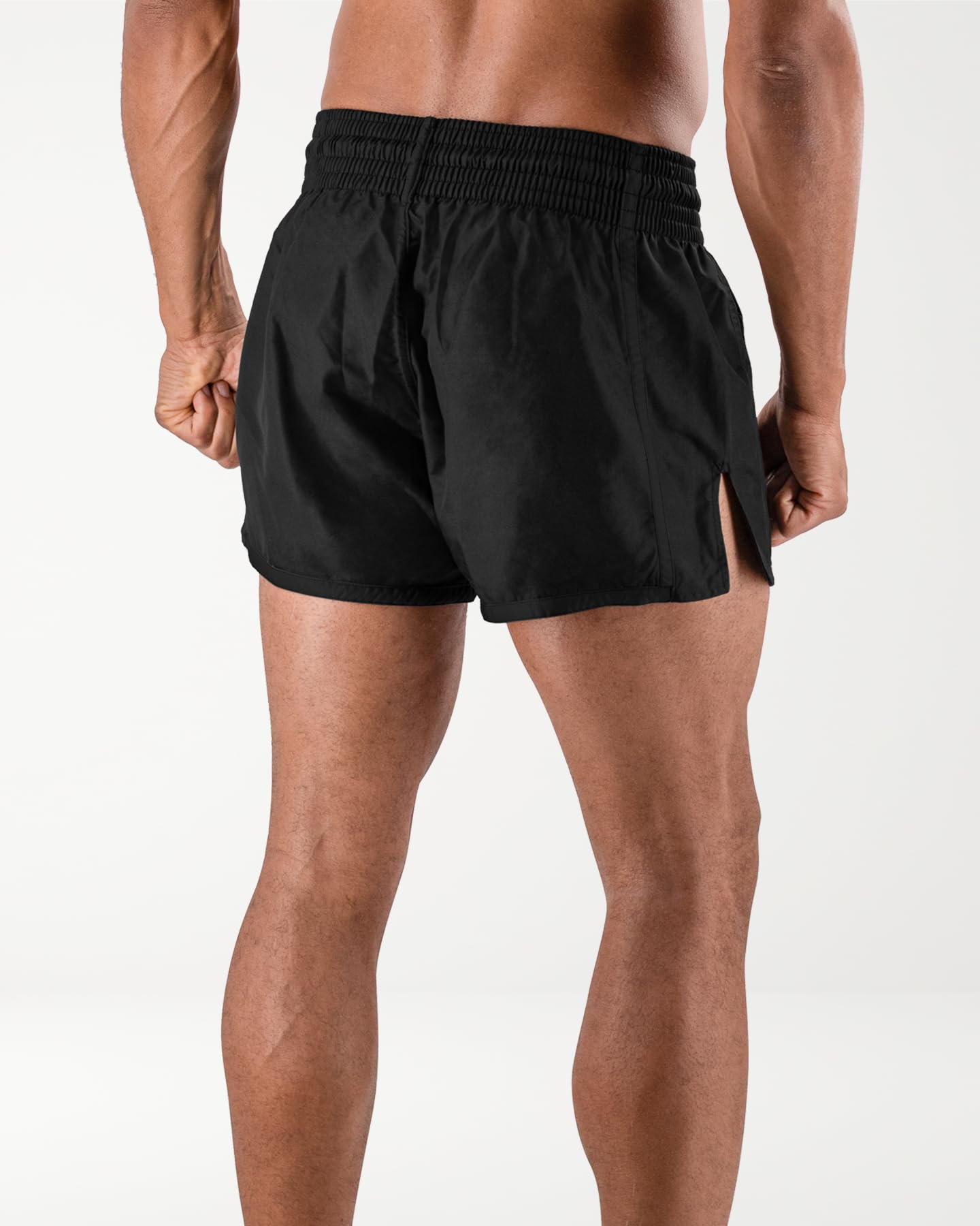 Anthem Athletics Pantaloncini Muay Thai Resolute - Kickboxing, Thai Boxe - Neri - Medi
