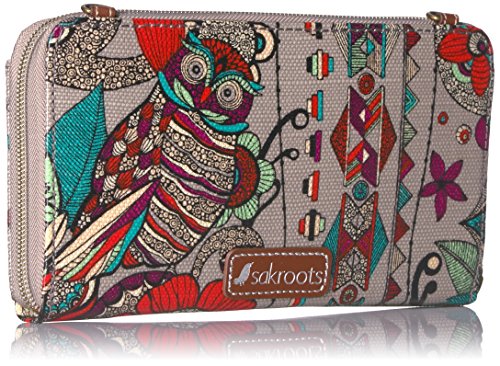 Image of Sakroots Smartphone Crossbody Purse - Women's Cellphone Bag & Wallet For Everyday - Convertible Wristlet With Zipper