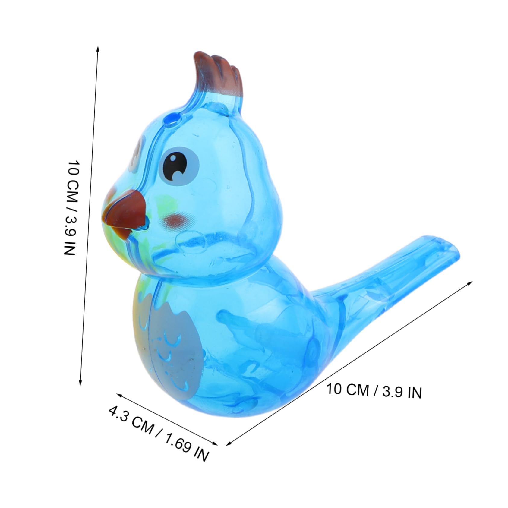 VALICLUD 3Pcs Water Whistles Adorable Bird Shaped Musical Instruments for Party Favors and Outdoor Activities Engaging and Safe