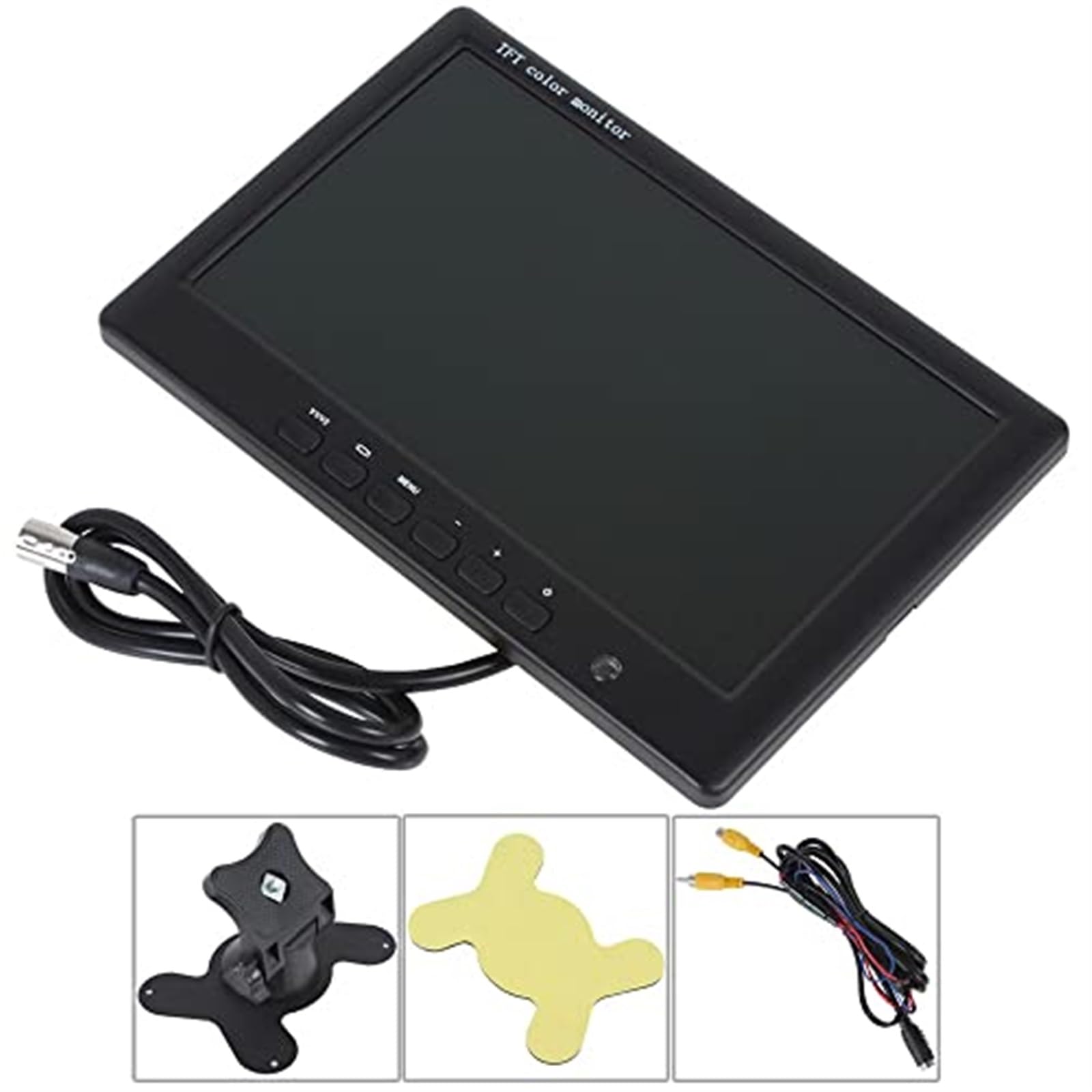Kamera HD 3. światła hamowania + 7-calowy monitor, do Forda, Transita 8 V363, F-150, F250 F350 2014-2019 cofania z noktowizorem Kamera tylnego światła stopu samochodu