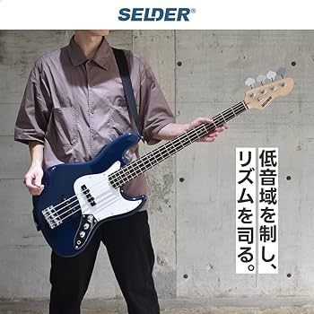 SELDER ジャズベース ネイビー Amazon | SELDER セルダー ベース ジャズベースタイプ JB-30/SB 初心者