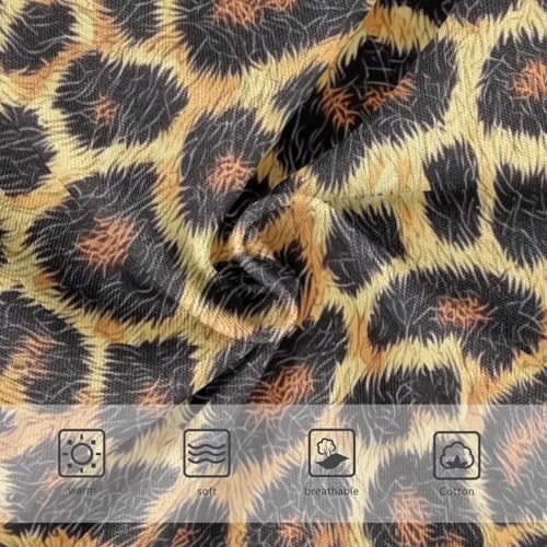 ZZKKO Leopard Print Girls Underwear Toddler Panties for Girls Comfort Brief Size 2-8T 5
