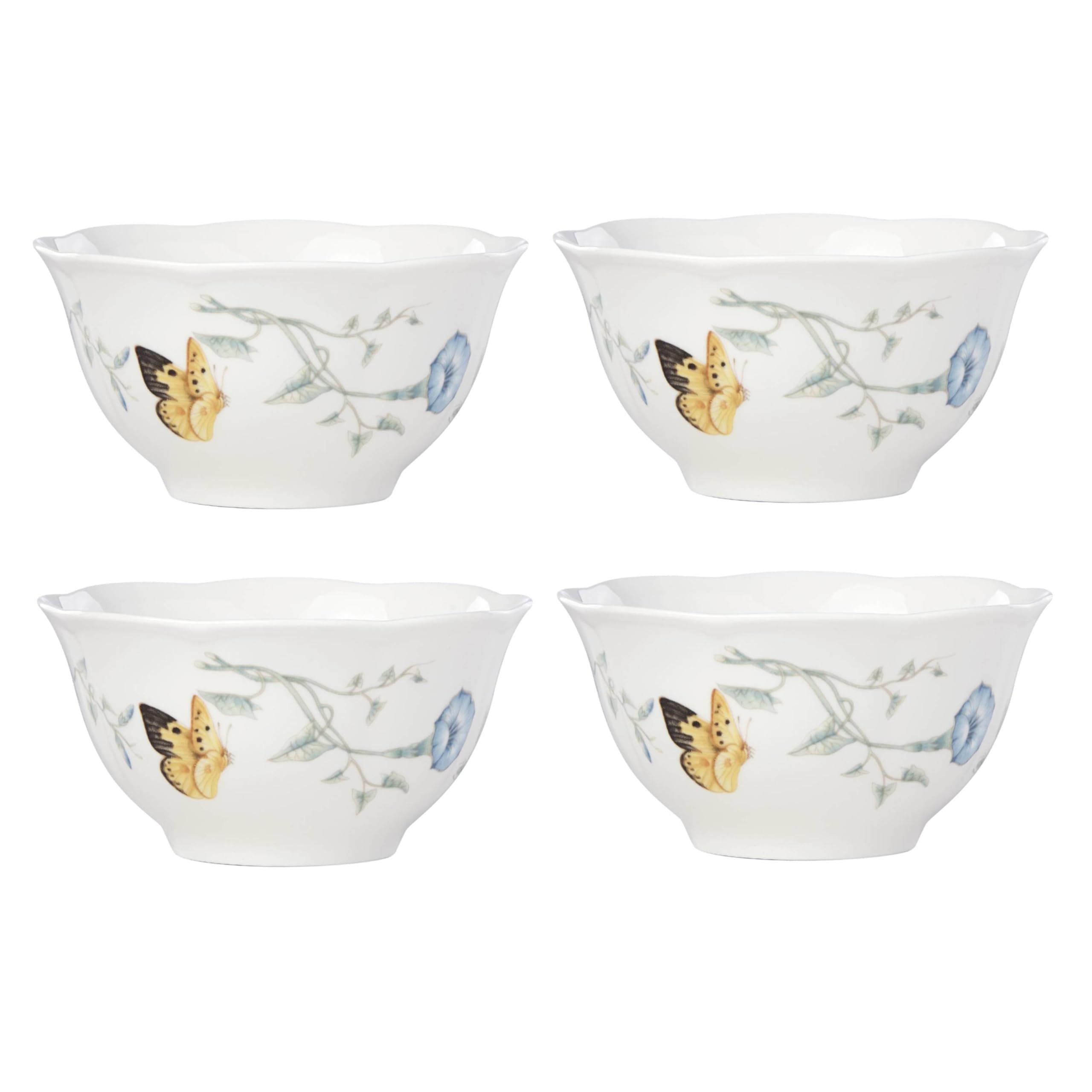 Lenox Butterfly Meadow Rice Bowls, Set of 4