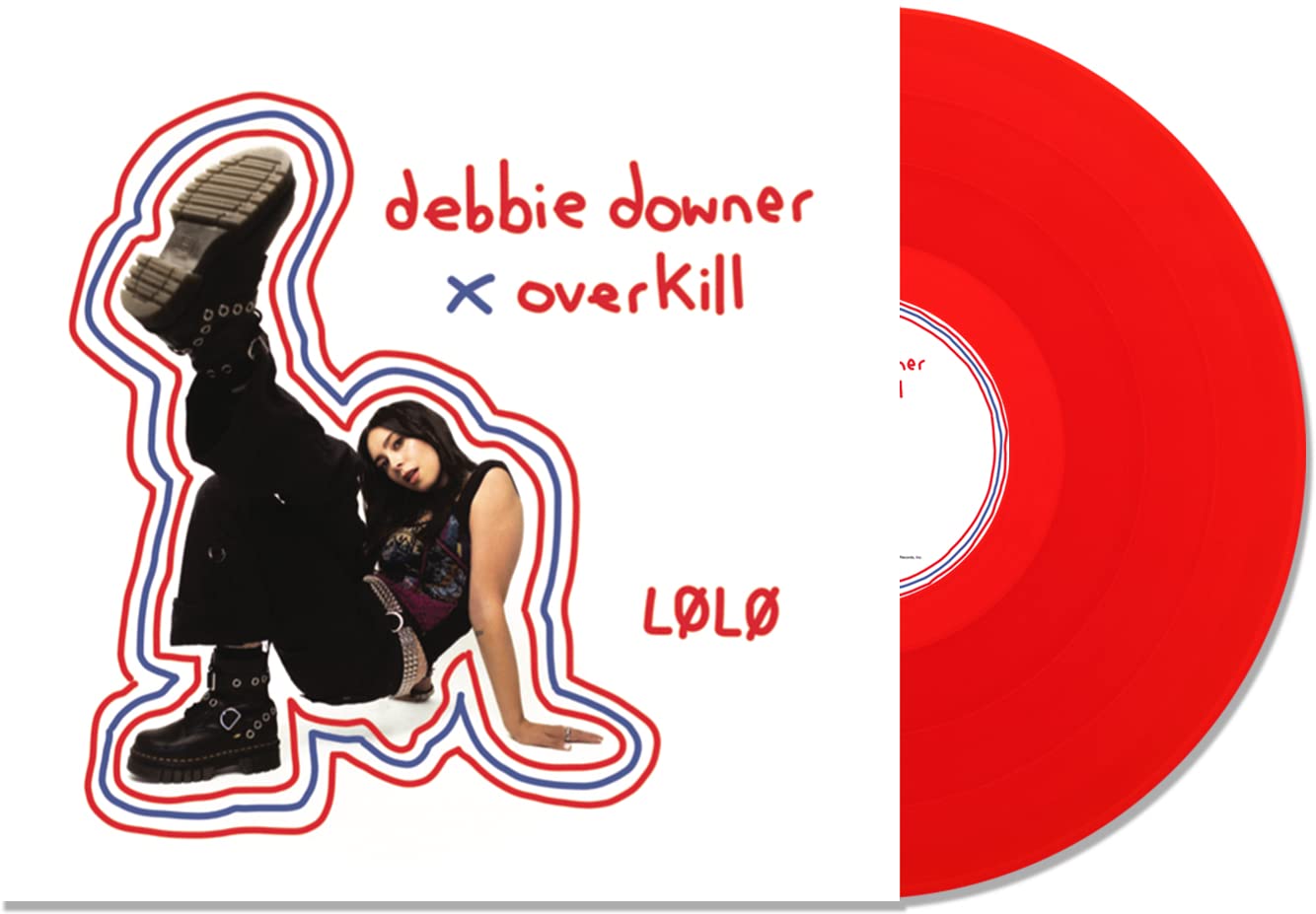 Debbie Downer X Overkill (Transparent Red Vinyl) [VINYL]