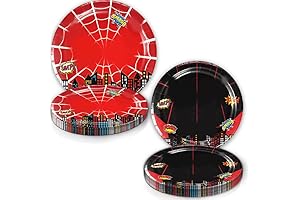 40PCS Spider Party Supplies Spider Tableware