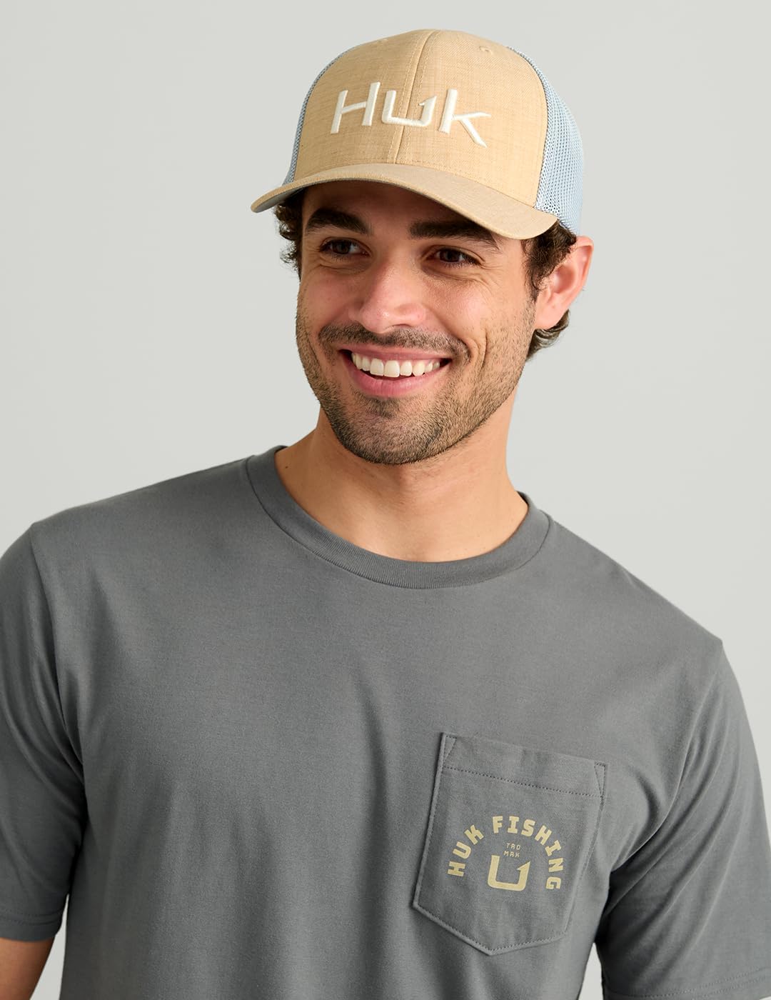 HUK Mens Short Sleeve Performance Tee, Fishing T-Shirt for Men