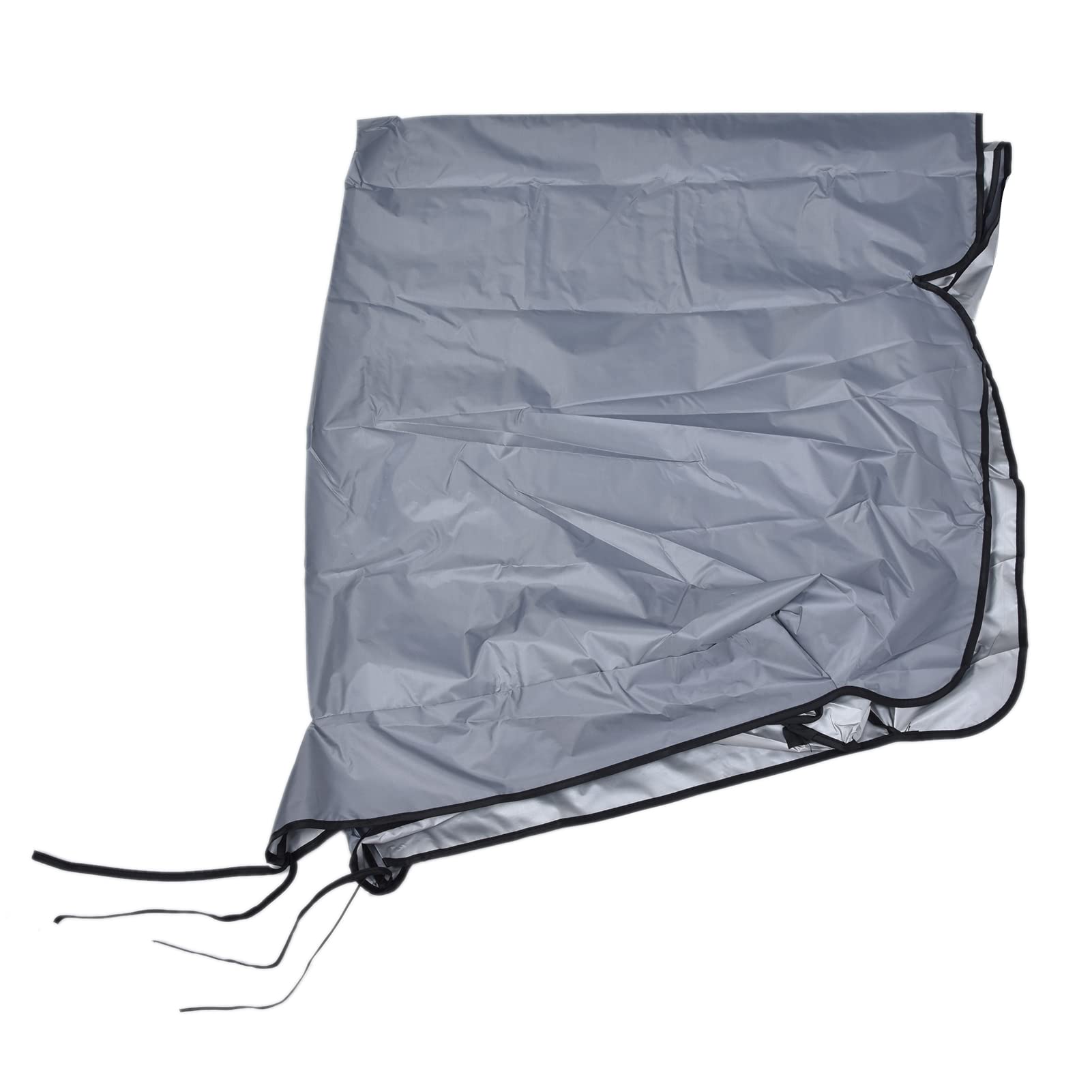 Omabeta Cojín de Columpio Columpio para Exteriores Silla de 3 Asientos Cojín Impermeable Reemplazo para Patio Jardín Cubierta de protección para Silla de Columpio(Gris)