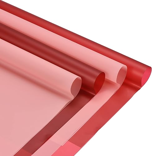 Miniatura 7 de PATIKIL Papel de regalo de flores de 22.4 x 22.4 pulgadas, 1 juego40 hojas de papel impermeable para ramo de flores para manualidades, embalaje de