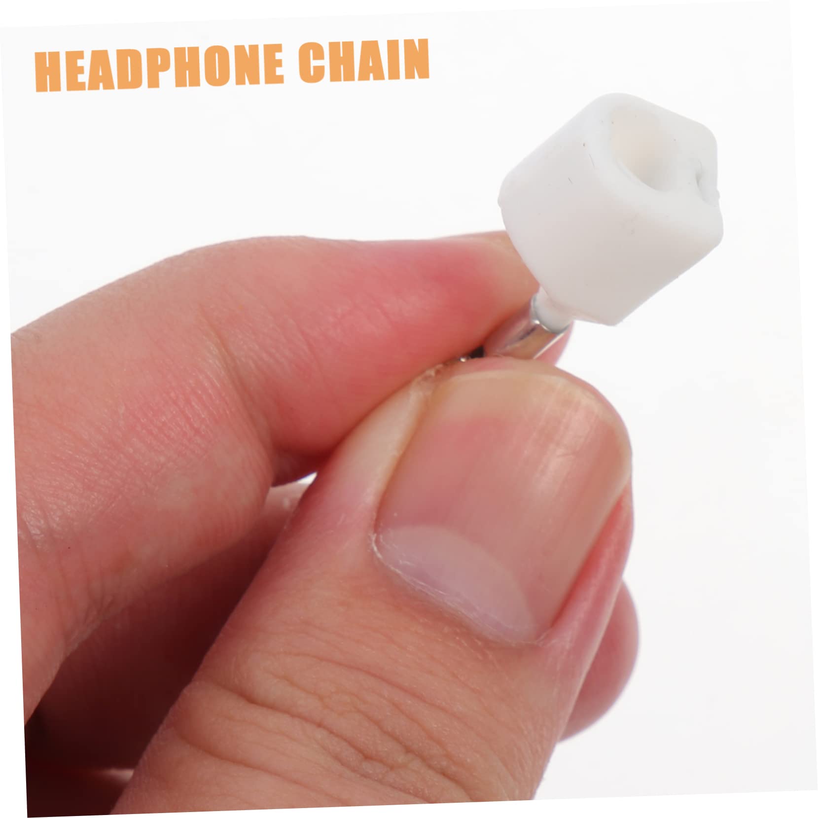 UKCOCO 5piezas Cadena Magnética Antipérdida Para Auriculares Inalámbricos Correa De Cuello Accesorio Para Hombres y Mujeres Protección y Estilo Para Ejercicio y Uso Diario